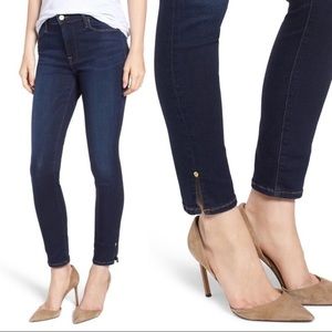 Frame Le High Slit Hem Jeans